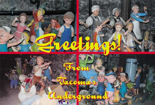 Tacoma Postcard, by Morgan Alexander - GREETING FROM NEVER NEVER LAND