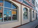 exterior view of Artists on Santa Fe art space