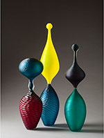 Art Glass by Philip Baldwin and Monica Guggisberg available from the Bender Gallery in Asheville, NC1, 022321
