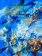 Artwork by Robert Lyn Nelson available from Lahaina Galleries in Wailea, Hawaii, 022321