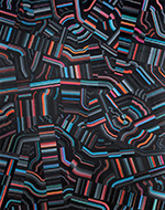 Artwork by Vincent Falsetta on exhibition at Conduit Gallery in Dallas, Jan 8 - February 13, 2021, 011221