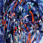 Artwork by Pooja Pittie on exhibition at McCormick in Chicago, Sept 16 - October 30, 2021, 080821