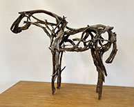 Artwork by Deborah Butterfield available from Zolla / Lieberman Gallery in Chicago, Aug 13 - October 16, 2021, 080821