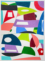 Artwork by Gary Petersen on exhibition at McKenzie Fine Art in New York, July 9 - August 20, 2021, 080421