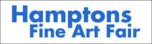 Hamptons Fine Art Fair logo next fair July 13 - 16, 2023