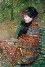 Painting by Mary Cassatt on exhibition in Whistler to Cassatt at the Denver Art Museum, through March 13, 2022, 122721