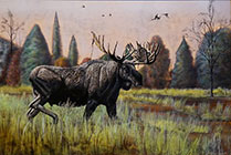 Artwork by Nathan Bennett available at Mountain Trails and Gallery in Park City, UT, 122821