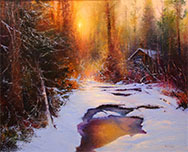 Artwork by Paul Dykman available at Coeur d'Alene Galleries, Boise, Idaho, December 2021, 122821