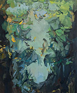 Artwork by Rebecca Farr on exhibition at Five Car Garage in Santa Monica, CA, Sept 11 - October 17, 2021, 091621