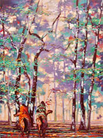 Artwork by BC Nowlin available from Manitou Galleries in Santa Fe, 102521