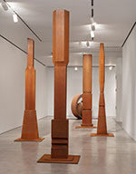 Artwork by Beverly Pepper on exhibition at Marlborough in New York, Sept 21 - November 12, 2021, 100821