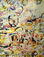 Painting by Darlene Watson, title, I Saw Fall Starting available from Zatista.com, 092021