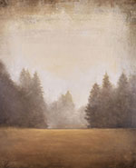 Painting by Don Bishop, title Field And Trees 201221 available from Zatista.com, 092021