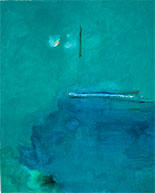 Artwork by Helen Frankenthaler on exhibition at Palm Springs Art Museum in Palm Springs, CA, Oct 14 - February 27, 2022, 091621