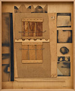 Artwork by Louise Nevelson on exhibition at Kayne Griffin in Los Angeles, CA, September 17 - October 30, 2021, 091621