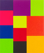 Artwork by Peter Halley on exhibition at Dallas Contemporary in Dallas, Sept 26 - February 13, 2022, 101721