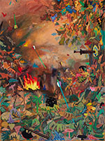 Artwork by Leon Benn on Exhibition at David B. Smith Gallery in Denver, CO, Jan 21 - February 26, 2022, 012222