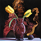 Artwork by Sherrie Wolf on exhibition at Russo Lee Gallery in Portland, OR, January 6 - 29, 2022, 010222
