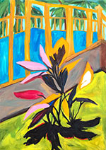 Paintings by Maureen O'Leary on exhibition at Cristin Tierney Gallery in NYC, April 22 - May 27, 2022, 042222