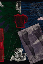 Artwork by Zohra Opoku on exhibition at Mariane Ibrahim in Chicago, April 8 - May 14, 2022, 032822