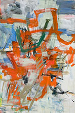 Abstract painting by Amy Metier on exhibition at William Havu Gallery in Denver, May 6 - June 18, 2022, 050622