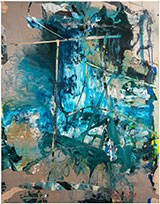 Abstract painting by Audrey Tulimiero Welch on exhibition at Nancy Toomey Fine Art in San Francisco, May 6 - July 2, 2022, 053122