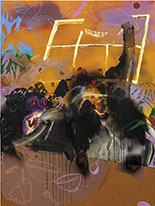 Artwork by Bianca Fields on exhibition at Steve Turner in Los Angeles, CA, May 29 - June 25, 2022, 052822