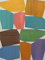 Painting by Erick Johnson on exhibition at Kathryn Markel Fine Arts in NYC, June 23 - July 30, 2022, 062122