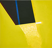 Painting by Jeremy Gilbert-Rolfe on exhibition at David Richard Gallery in New York, June 30 - July 29, 2022, 062122