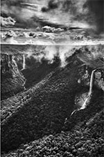 Black and white landscape photograph by Sebastiao Salgado on exhibition at Robert Klein Gallery in Boston, May 27 - August 28, 2022, 052822
