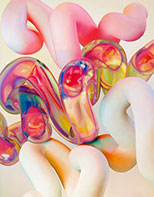 Artwork by Vickie Vainionpaa on exhibition at The Hole Tribeca in New York, May 12 - June 18, 2022, 051122