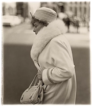 Photograph by Diane Arbus on exhibition at David Zwirner Gallery in New York, Sept 14 - October 22, 2022, 091422