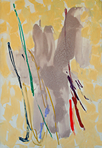 Painting by Sherron Francis on exhibition at Lincoln Glenn Gallery in Larchmont, New York, September 10 - October 23, 2022, 091622