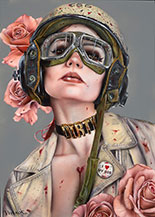Artwork by Brian M. Viveros on exhibition at Thinkspace Gallery in Los Angeles, October 29 - November 19, 2022, 103122