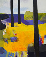 Painting by G. Lewis Clevenger on exhibition at Russo Lee Gallery in Portland, OR, November 3 - 26, 2022, 110622