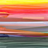 Artwork by Geert Lemmers, title Abstract Landscape 10, available from Zatista.com, 011223