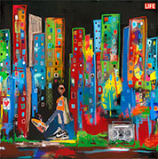 Artwork by King Saladeen available from Corridor Contemporary in Philadelphia, Pennsylvania, January 2023, 111422