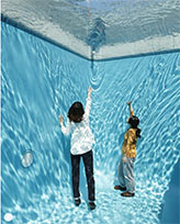 Interactive sculpture by Leandro Erlich on exhibition at Perez Art Museum Miami, November 29 - September 4, 2023, 111322