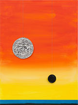 Painting by Lisa Beck on exhibition at Diane Rosenstein Gallery in Los Angeles, CA, November 12 - January 7, 2023, 103122