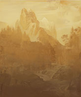 Landscape painting by Paul Winstanley available from Mitchell-Innes and Nash in New York, December 2022, 101822