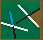 Artwork by Tony DeLap on exhibition at Rena Bransten Gallery in San Francisco, December 17 - February 18, 2023, 121722