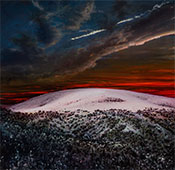 Color landscape photograph by Tula Telfair on exhibition at Jerald Melberg Gallery in Charlotte, NC, October 29 - December 24, 2022, 103122