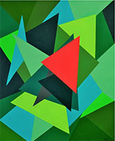 Abstract painting by William Yates, title, Outstanding, available from Zatista.com, 121522