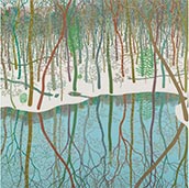 Landscape painting by Gregory Hennen on exhibition at Kenise Barnes Fine Art in Kent, Connecticut, April 1 - May 14, 2023, 031023
