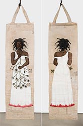 Artwork by Alison Saar on exhibition at L.A. Louver Gallery in Venice, CA, January 25 - March 11, 2023, 021523