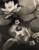Black and white surrealist montage by Angus McBean of exhibit at Keith de Lellis Gallery in New York, January 19 - March 18, 2023, 021523