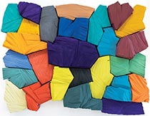 Artwork by Charles Arnoldi on exhibit at Praz-Delavallade in Los Angeles, CA, February 17 - March 25, 2023, 020823