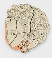 Artwork by Gabriela Vainsencher on exhibition at Asya Geisberg Gallery in New York, March 2 – April 8, 2023, 030623