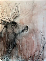 Artwork by Jason Rohif available from Dieh Gallery in Jackson, WY, February 2023, 011623