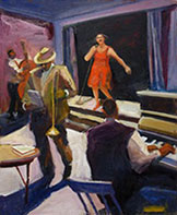 Painting by Lois Silver available from Harris Harvey Gallery in Seattle, WA, January 2023, 010523